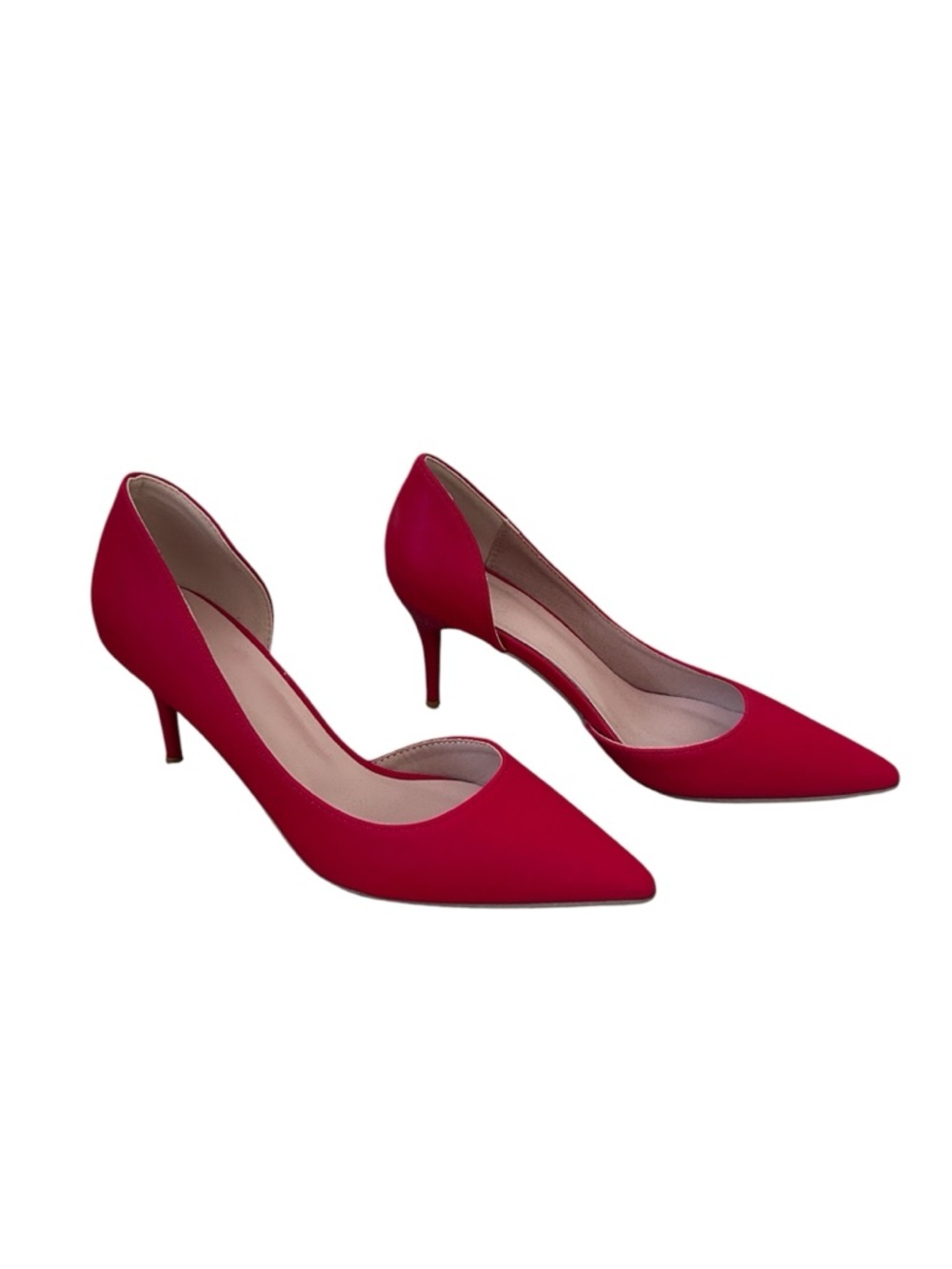 Red Pointed Toe Heels